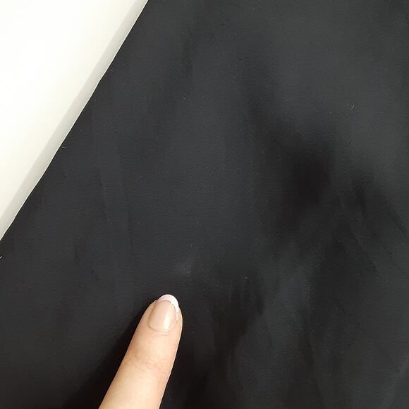 Theory Jantine 100% Silk Layered Tank Top Blouse Womens S Blue/Black Business - Picture 8 of 14